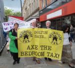 Bolton Against Bedroom Tax Demo September 2013